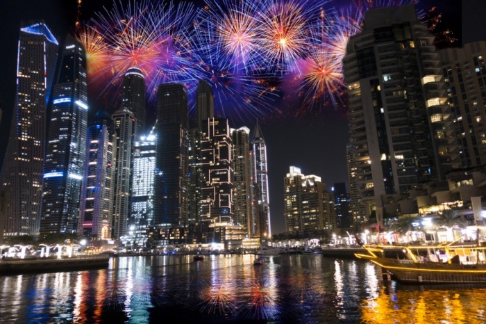 Begeisternder Jahresstart Sylvester Dubai 01.01.2022